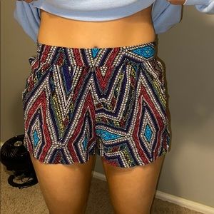 Colorful shorts